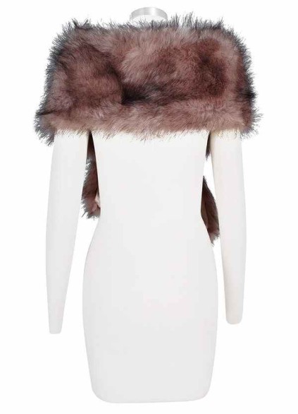 Juecet Sincerity Faux Fur Wrap