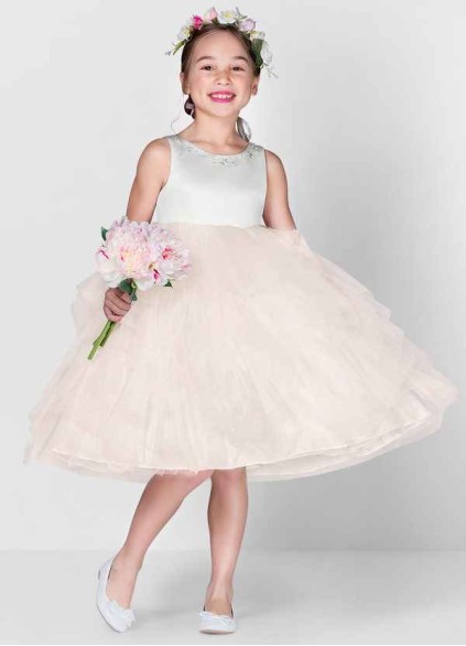 Juecet Redondo Flower Girl Dress