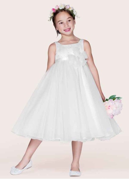 Juecet Lupine Flower Girl Dress