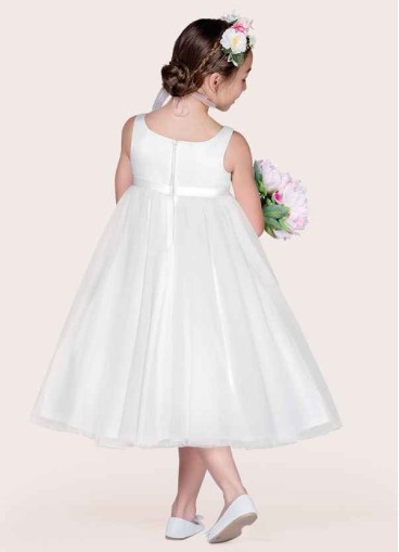 Juecet Lupine Flower Girl Dress