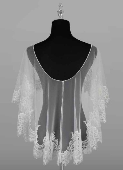 Juecet Delight Lace Tulle Wrap