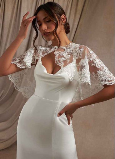 Juecet Hephzibah Lace Tulle Wrap