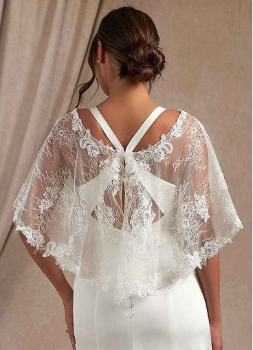 Juecet Hodesh Lace Tulle Wrap