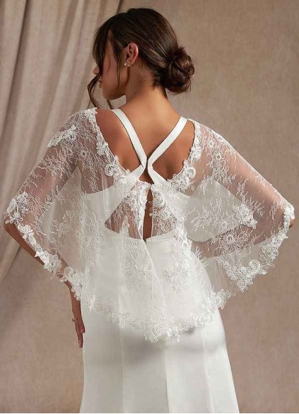 Juecet Hodesh Lace Tulle Wrap Juecet Hodesh Lace Tulle Wrap