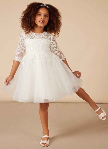 Juecet lindsay Flower Girl Dress