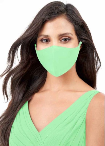 Juecet Non-Medical Matte Satin Reusable Face Mask With Adjustable Loop