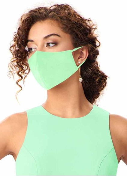 Juecet Non-Medical Matte Satin Reusable Face Mask With Adjustable Loop Juecet Non-Medical Matte Satin Reusable Face Mask With Adjustable Loop
