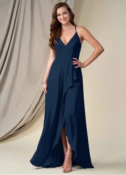 Juecet Harpie Stretch Satin Dress