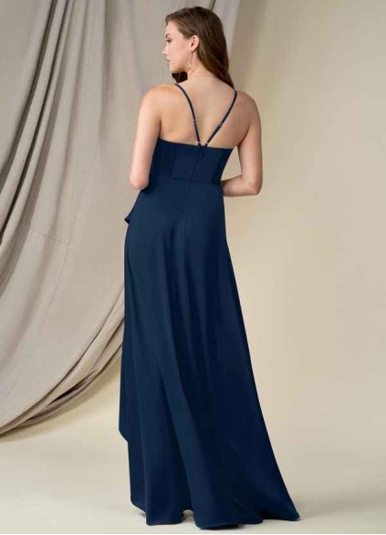 Juecet Harpie Stretch Satin Dress