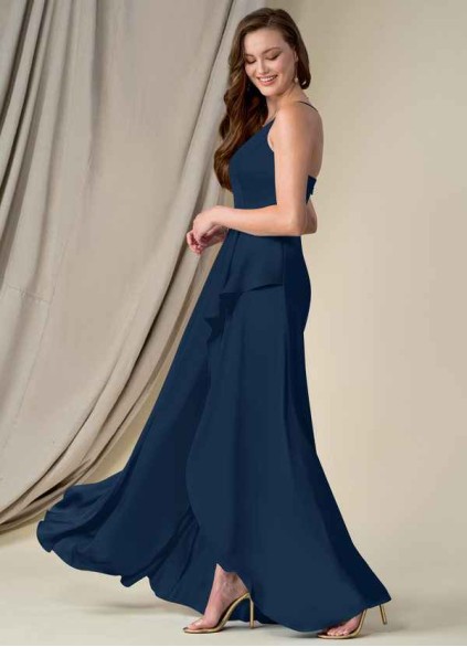 Juecet Harpie Stretch Satin Dress