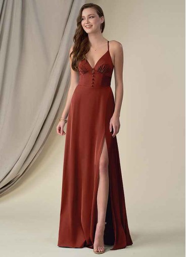 Juecet Mina Stretch Satin Dress