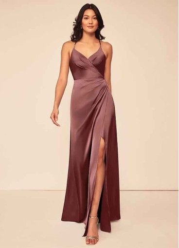 Juecet Geanna Stretch Satin Dress
