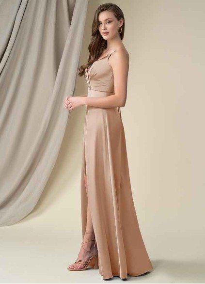 Juecet Madaleine Stretch Satin Dress Juecet Madaleine Stretch Satin Dress