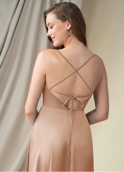Juecet Madaleine Stretch Satin Dress Juecet Madaleine Stretch Satin Dress