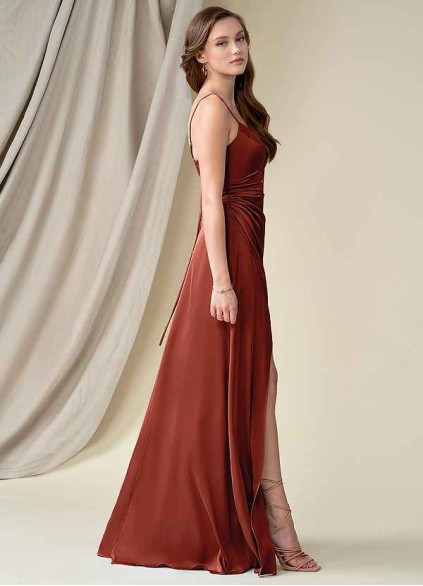 Juecet Marchella Stretch Satin Dress