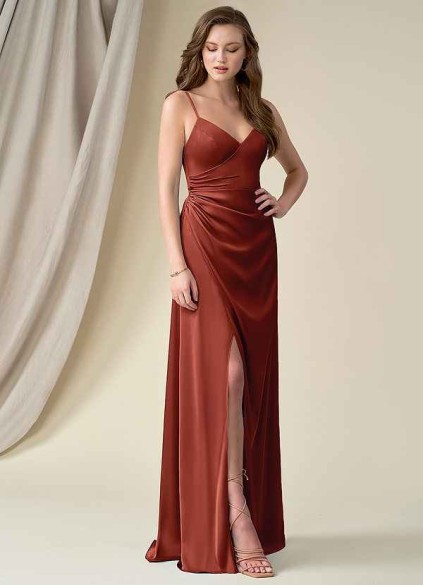Juecet Marchella Stretch Satin Dress