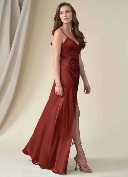 Juecet Marchella Stretch Satin Dress