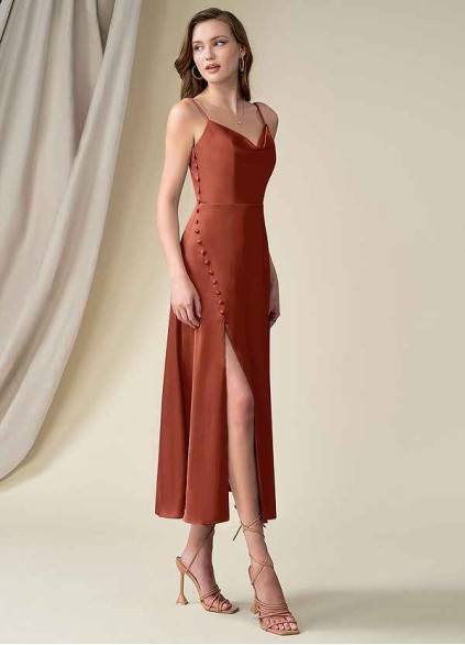 Juecet Ceci Stretch Satin Dress Juecet Ceci Stretch Satin Dress