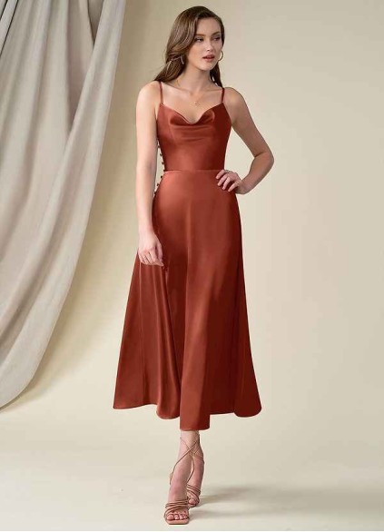 Juecet Ceci Stretch Satin Dress Juecet Ceci Stretch Satin Dress