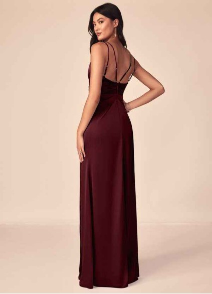 Juecet Aqua Stretch Satin Dress Juecet Aqua Stretch Satin Dress