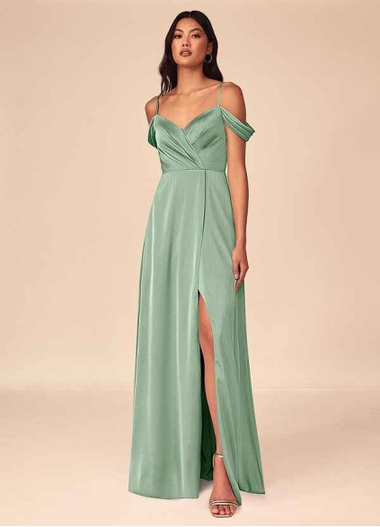 Juecet Ocean Stretch Satin Dress