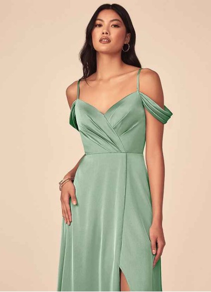 Juecet Ocean Stretch Satin Dress Juecet Ocean Stretch Satin Dress