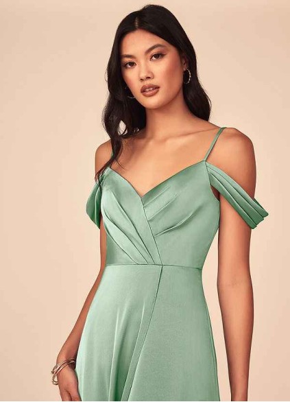Juecet Ocean Stretch Satin Dress Juecet Ocean Stretch Satin Dress