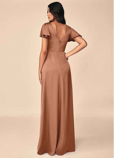 Juecet Soren Stretch Satin Dress
