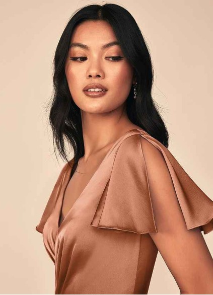 Juecet Soren Stretch Satin Dress Juecet Soren Stretch Satin Dress