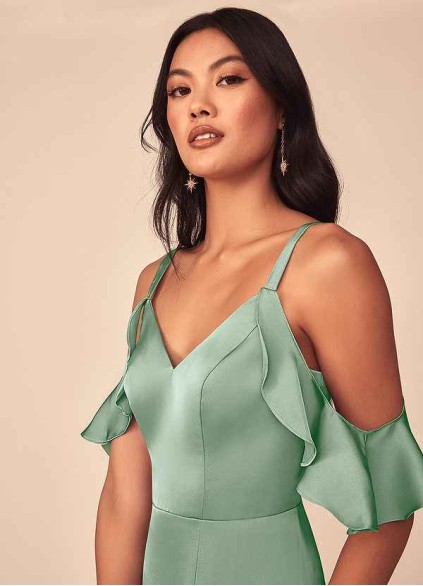 Juecet Andie Stretch Satin Dress