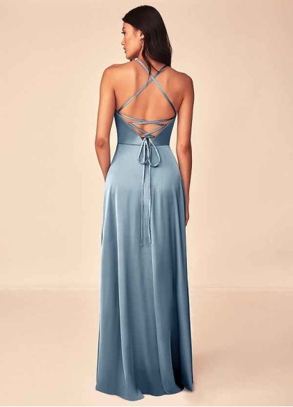 Juecet Mei Stretch Satin Dress Juecet Mei Stretch Satin Dress