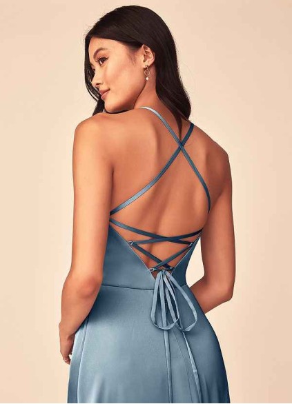 Juecet Mei Stretch Satin Dress Juecet Mei Stretch Satin Dress