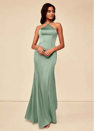 Juecet Stacey Stretch Satin Dress