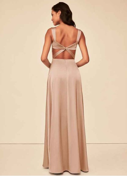 Juecet Alexia Stretch Satin Dress