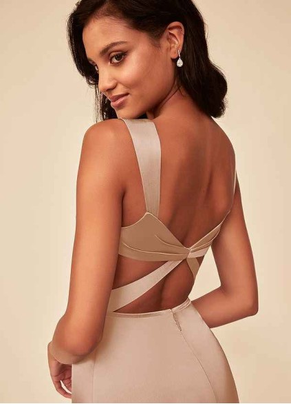 Juecet Alexia Stretch Satin Dress