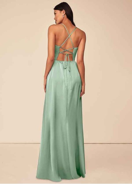 Juecet Raya Stretch Satin Dress Juecet Raya Stretch Satin Dress