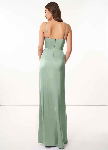 Juecet Maci Stretch Satin Dress