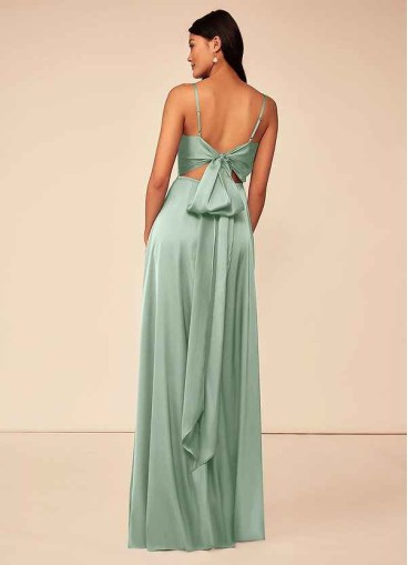 Juecet Alexandria Stretch Satin Dress