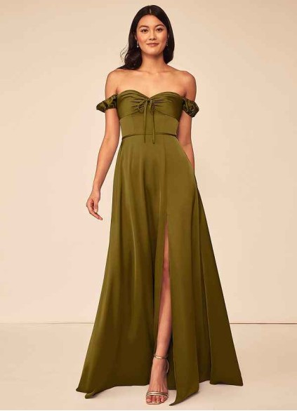 Juecet Asha Stretch Satin Dress Juecet Asha Stretch Satin Dress