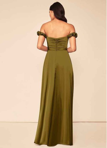 Juecet Asha Stretch Satin Dress