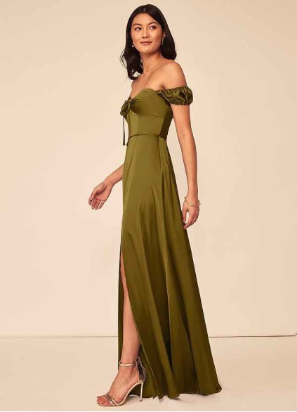 Juecet Asha Stretch Satin Dress Juecet Asha Stretch Satin Dress