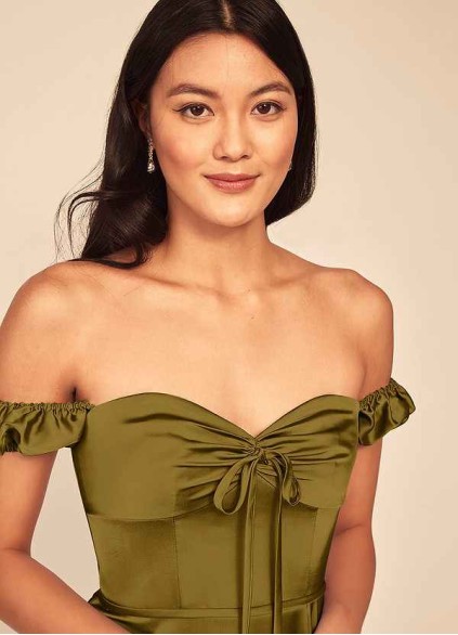 Juecet Asha Stretch Satin Dress Juecet Asha Stretch Satin Dress