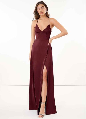Juecet Maksim Stretch Satin Dress
