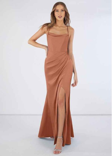 Juecet Marzia Stretch Satin Dress