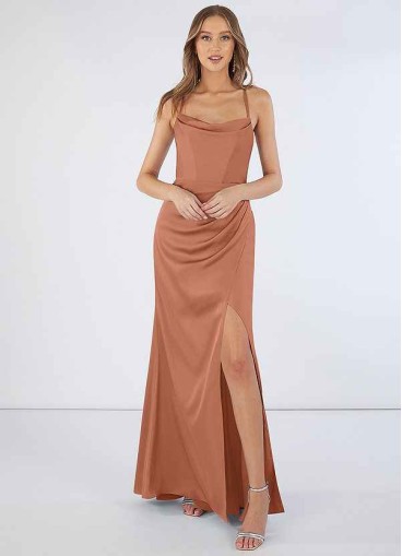 Juecet Marzia Stretch Satin Dress