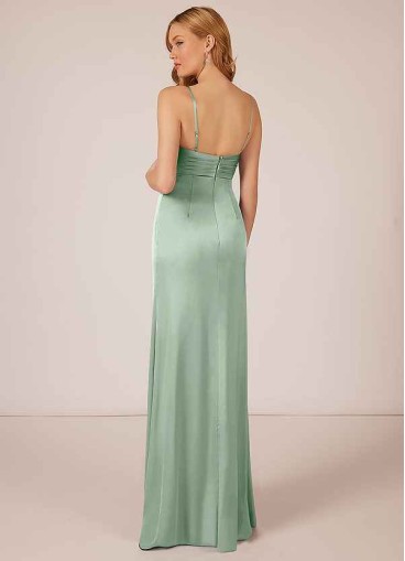 Juecet Linia Stretch Satin Dress