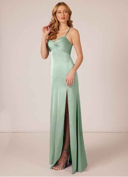 Juecet Linia Stretch Satin Dress Juecet Linia Stretch Satin Dress