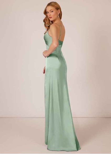 Juecet Linia Stretch Satin Dress Juecet Linia Stretch Satin Dress