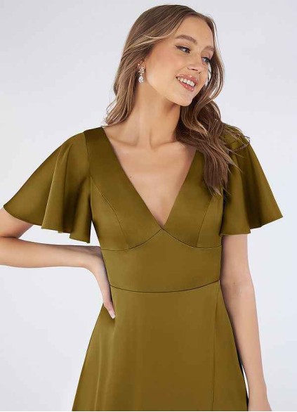 Juecet Lani Stretch Satin Dress Juecet Lani Stretch Satin Dress