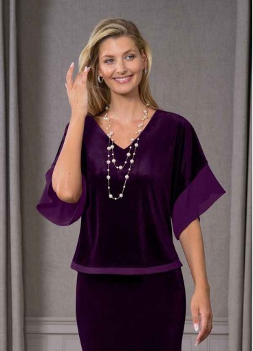 Juecet Fianna Velvet Blouse
 ( Final Sale )